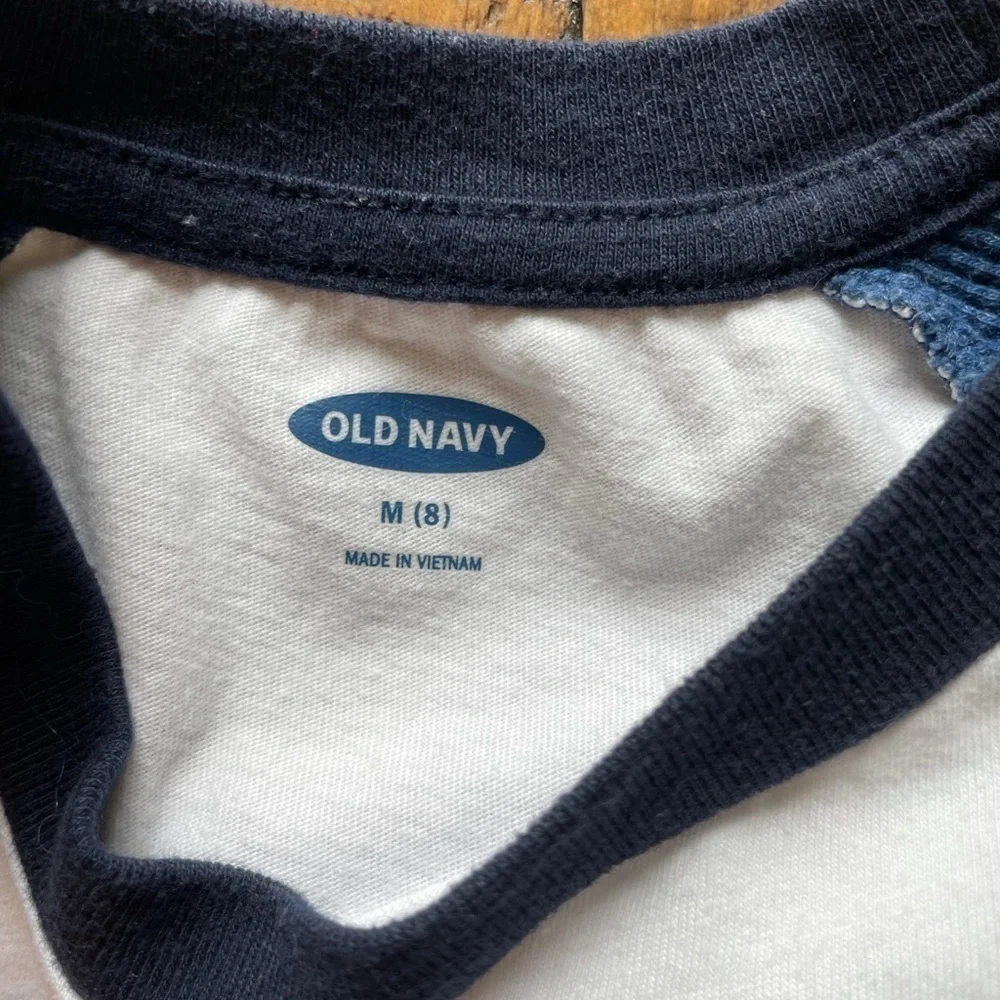 1 Gap & 1 Old Navy, boys long sleeve jersey shirts